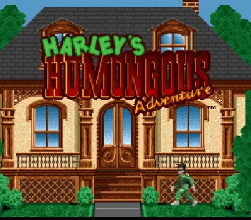 Harley's Humongous Adventure (USA) (Beta) screen shot title